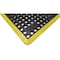 Rhino Mats K-Series Safety Tract Drainage Mat, Rubber, Drainage Holes, 2 ft W x 3 ft L, Black ST-2436BY - alternate 2